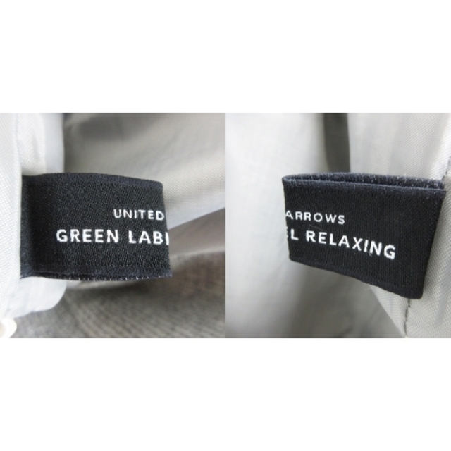 UNITED ARROWS green label relaxing(ユナイテッドアローズグリーンレーベルリラクシング)のグリーンレーベルリラクシング スカート フレア ひざ丈 無地 38 グレー レディースのスカート(ひざ丈スカート)の商品写真