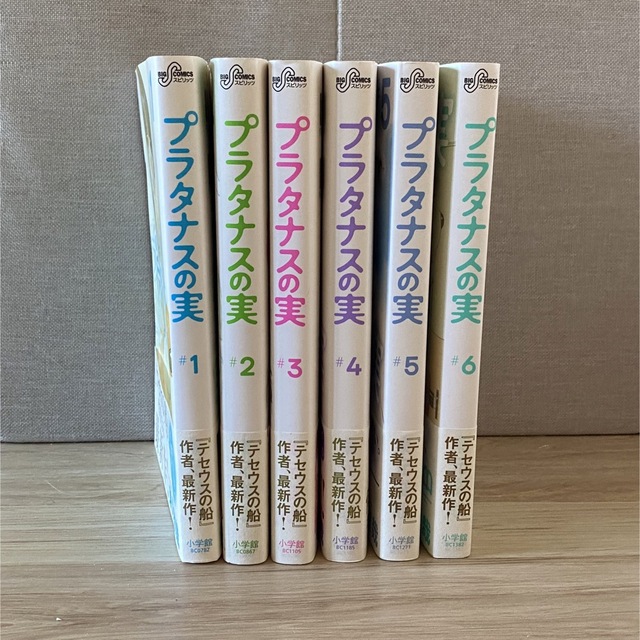 プラタナスの実 完結 1～10巻セット 全巻初版帯付き