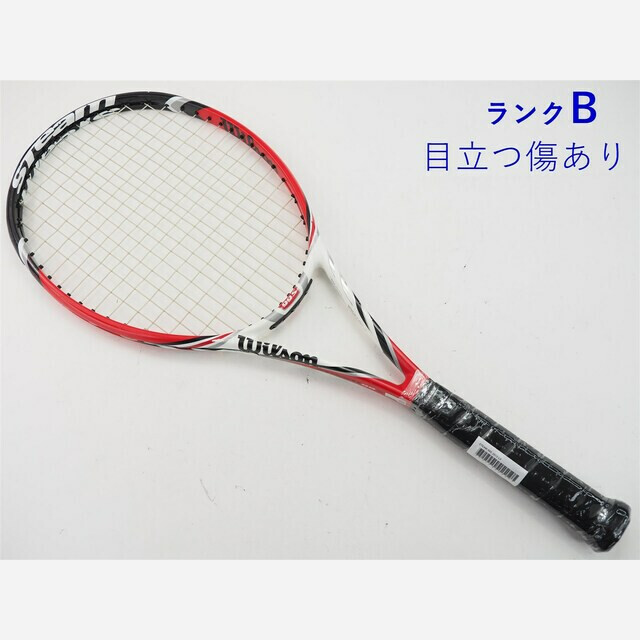 テニスラケット ウィルソン スティーム 99エス 2013年モデル (L3)WILSON STEAM 99S 2013B若干摩耗ありグリップサイズ