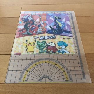 ポケモン(ポケモン)の‼️早い者勝ち‼️下敷き(物差し•分度器)【ポケモン/ポケットモンスター】(その他)