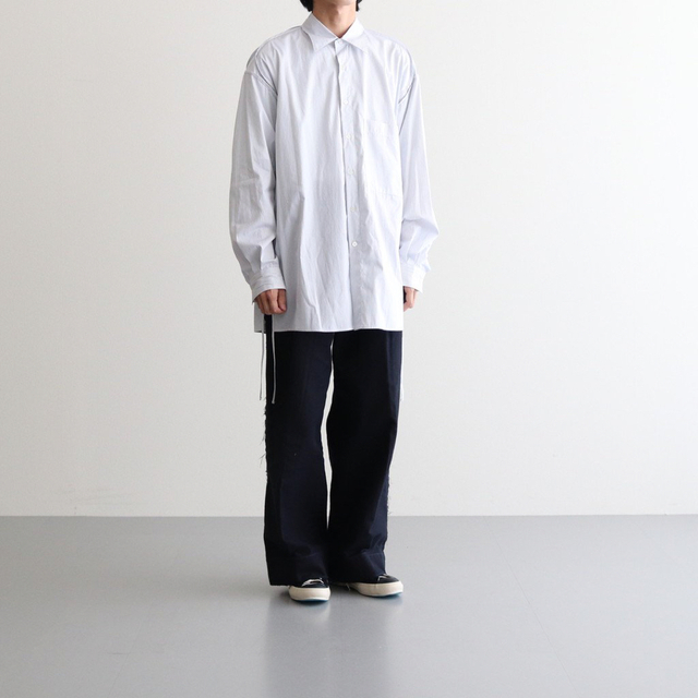 メンズ yoke/ヨーク THOMAS MASON STRIPED SHIRT 人気商品ランキング