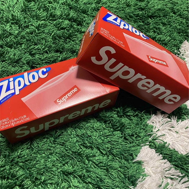 Supreme シュプリーム ZIPLOC ジップロック 2箱セット