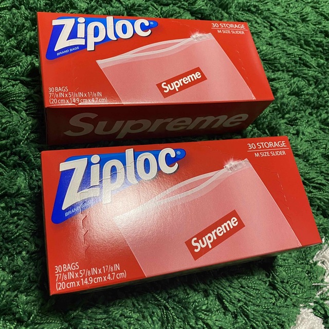 supreme ziploc 2セット