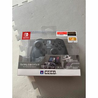 ニンテンドースイッチ(Nintendo Switch)のホリ ワイヤレスホリパッド for Nintendo Switch グレー(その他)