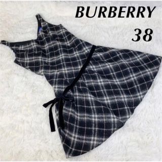 バーバリー(BURBERRY)のバーバリー　BURBERRYワンピース　38(ひざ丈ワンピース)