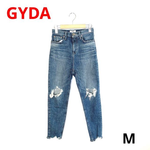 GYDA(ジェイダ)のGYDA ジェイダ RUGEED EDGE ペグトップデニムパンツ 5003 レディースのパンツ(デニム/ジーンズ)の商品写真