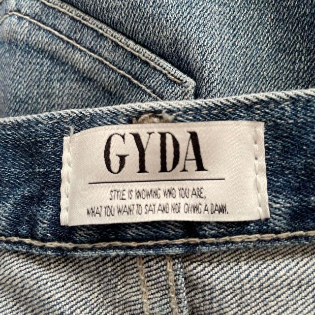 GYDA(ジェイダ)のGYDA ジェイダ RUGEED EDGE ペグトップデニムパンツ 5003 レディースのパンツ(デニム/ジーンズ)の商品写真