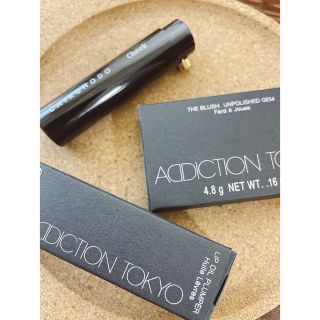 アディクション(ADDICTION)のADDICTION  リップ·チーク  竹宝堂チークブラシ  セット販売(コフレ/メイクアップセット)