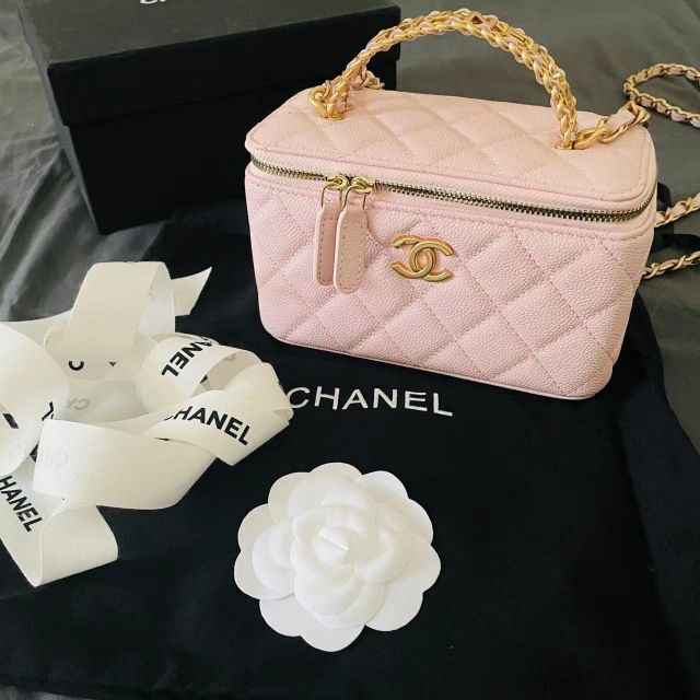 生まれのブランドで CHANEL シャネル ヴァニティ バニティ バッグ 完売