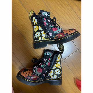 ドクターマーチン(Dr.Martens)のドクターマーチン　花柄(ブーツ)