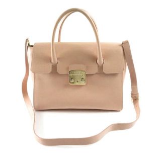 フルラ(Furla)のFURLA フルラ メトロポリス 2WAYバッグ ピンク系 AY2843C(ハンドバッグ)