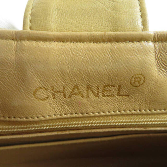 165cm横CHANEL シャネル ヴィンテージシャネル チェーンショルダーバッグ ベージュ ゴールド金具 マトラッセ AY2805W