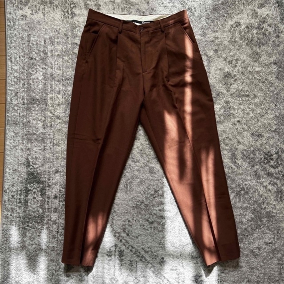 Supreme(シュプリーム)のSupreme Pleated Trouser Pants パンツ スラックス メンズのパンツ(スラックス)の商品写真