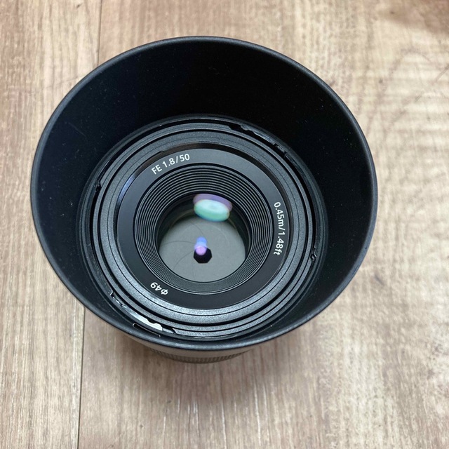 SONY(ソニー)のSONY  デジタル一眼カメラ　Eマウント用レンズ FE 50F1.8 スマホ/家電/カメラのカメラ(その他)の商品写真