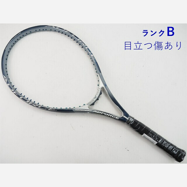 テニスラケット ダンロップ リムブリード アドフォース T28 OS 2002年モデル【一部グロメット割れ有り】【DEMO】 (G2)DUNLOP RIMBREED ADFORCE T28 OS 2002