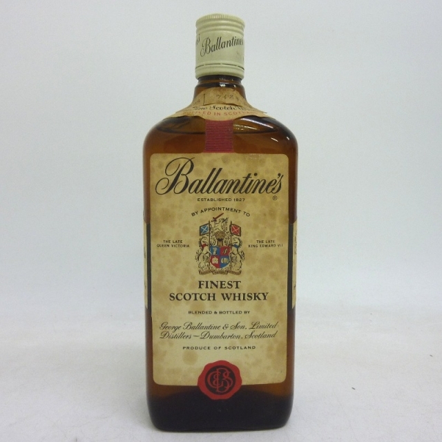 未開封★Ballantine's【バランタイン】 ファイネスト 赤青旗 760ml 箱なし