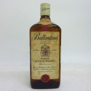 バリー(Bally)の未開封★Ballantine's【バランタイン】 ファイネスト 赤青旗 760ml 箱なし【中古】(ウイスキー)