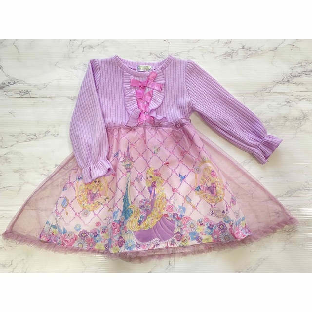 しまむら(シマムラ)のエコネコ　100 ３点セット キッズ/ベビー/マタニティのキッズ服女の子用(90cm~)(ワンピース)の商品写真