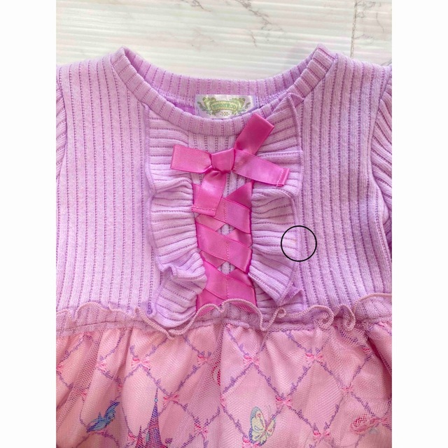 しまむら(シマムラ)のエコネコ　100 ３点セット キッズ/ベビー/マタニティのキッズ服女の子用(90cm~)(ワンピース)の商品写真