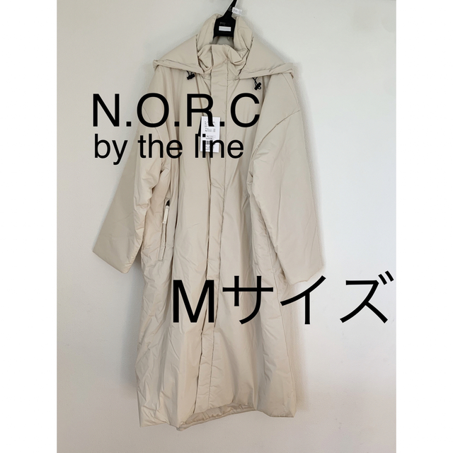 2988 N.O.R.C by the lin パティングロングコートアイボリー-