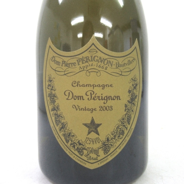 NARS(ナーズ)の未開封★Don Perignon【ドンペリニヨン】 ヴィンテージ 2003 750ml 箱付【中古】 食品/飲料/酒の酒(シャンパン/スパークリングワイン)の商品写真