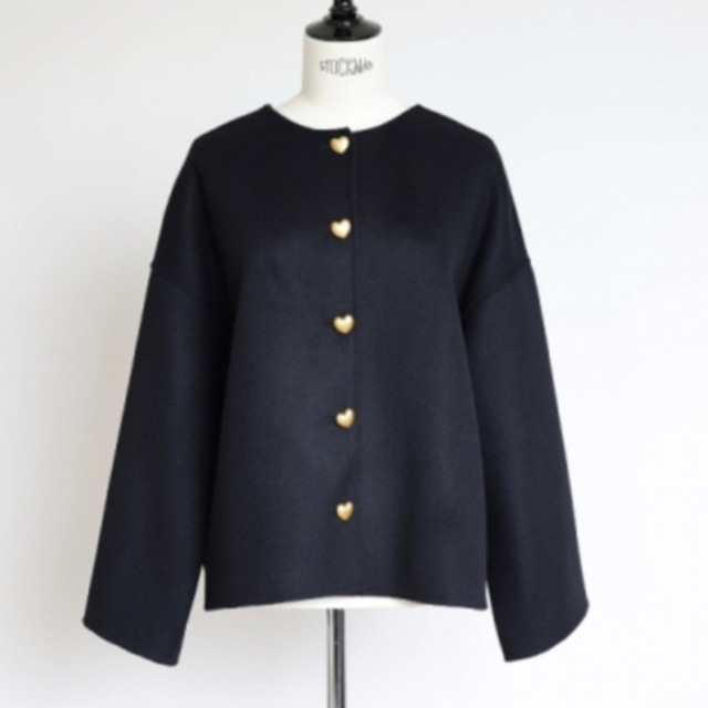 gypsohila ジプソフィア2way River Pullover ブラック - ノーカラー