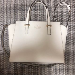 ケイトスペードニューヨーク(kate spade new york)のケイトスペード kate spade ショルダー バッグ　ホワイト(ハンドバッグ)