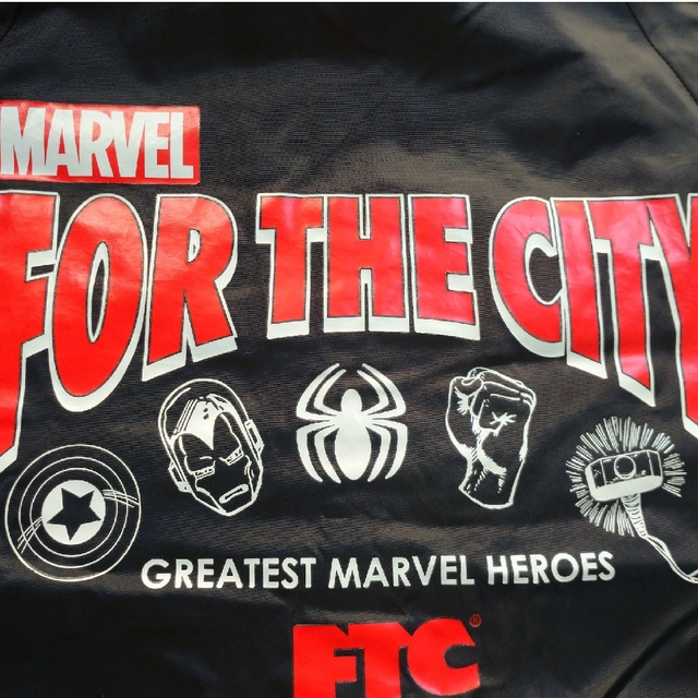 FTC(エフティーシー)のアサクラ様　専用　FTC✕MARVEL　コーチジャケット メンズのジャケット/アウター(ナイロンジャケット)の商品写真