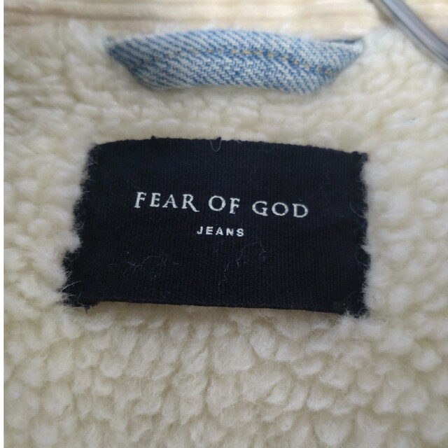 【FEAR OF GOD】5th alpaca denim jacket S 2