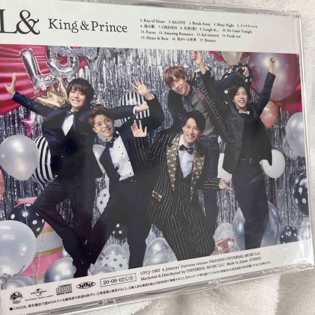 King & Prince L＆（初回限定盤A.B通常盤　3形態セット） エンタメ/ホビーのCD(ポップス/ロック(邦楽))の商品写真