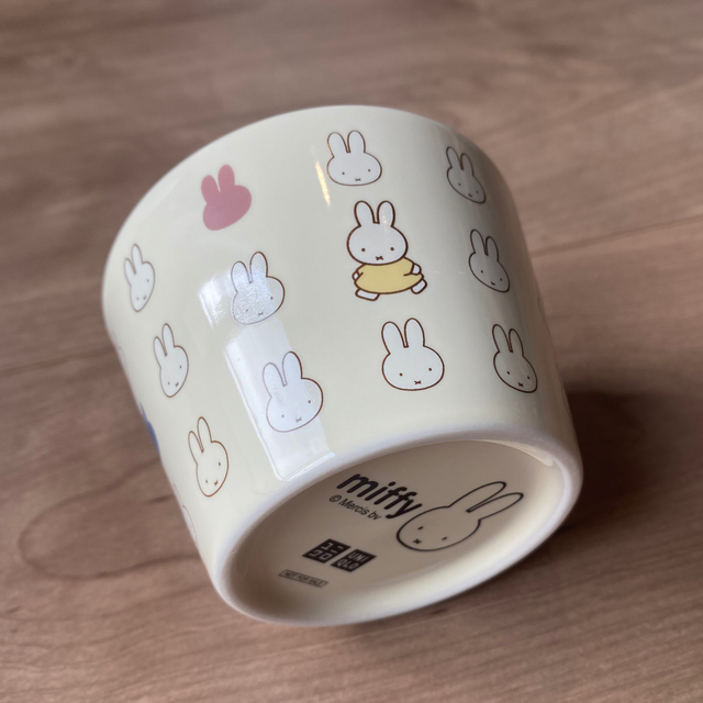 miffy(ミッフィー)のユニクロ　ミッフィ　おやつボール　イエロー インテリア/住まい/日用品のキッチン/食器(食器)の商品写真