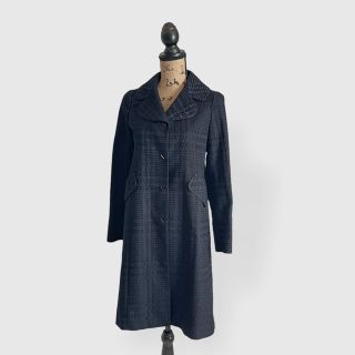 ネット通販激安 お買得❣️Harrodsのロングコート ファー付きでとても