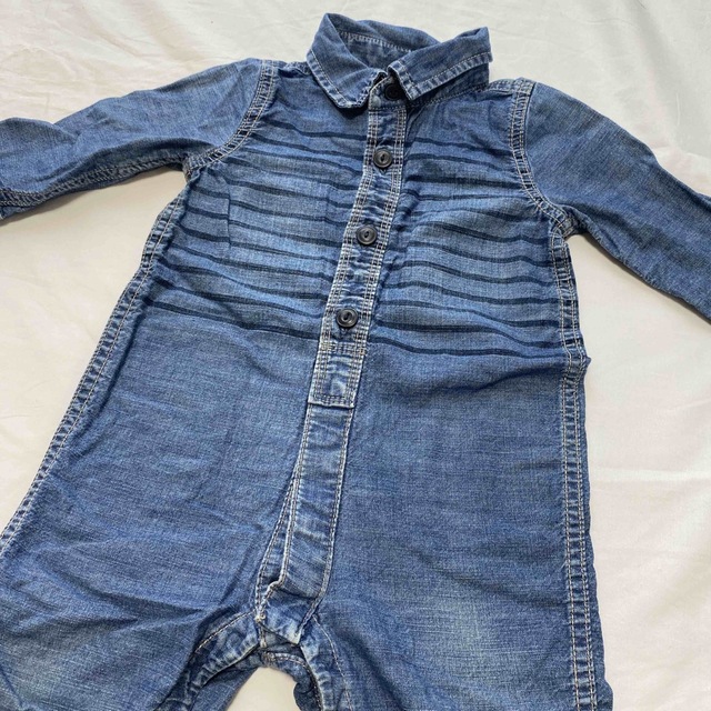 babyGAP(ベビーギャップ)のGAP  カバーオール　デニム キッズ/ベビー/マタニティのベビー服(~85cm)(カバーオール)の商品写真