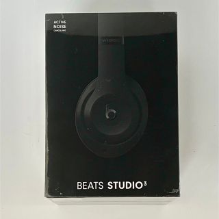 ビーツバイドクタードレ(Beats by Dr Dre)の【新品未開封】Beats Studio3 Wireless マットブラック(ヘッドフォン/イヤフォン)