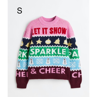 エイチアンドエム(H&M)の新品未開封品　H&M  クリスマス　セーター　S(ニット/セーター)