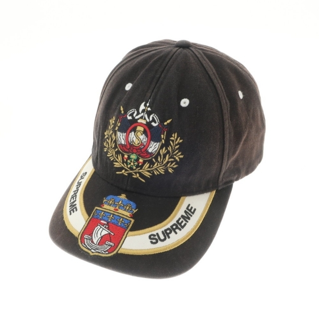 Supreme(シュプリーム)の【中古】シュプリーム Supreme 2020年春夏 Crest 6-Panel コットン 6パネル キャップ【メンズ】 メンズの帽子(キャップ)の商品写真