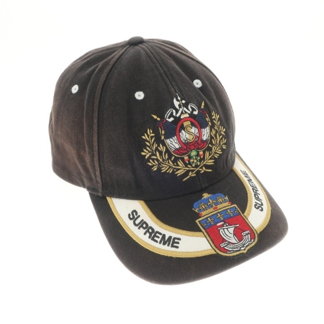 Supreme(シュプリーム)の【中古】シュプリーム Supreme 2020年春夏 Crest 6-Panel コットン 6パネル キャップ【メンズ】 メンズの帽子(キャップ)の商品写真