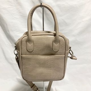 超美品◎ハンドバッグ　ベージュ　ショルダーバッグ　鞄(ハンドバッグ)