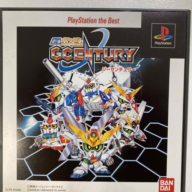 BANDAI(バンダイ)のSDガンダム　ジーセンチュリー　PlayStationソフト　GCENTURY エンタメ/ホビーのゲームソフト/ゲーム機本体(家庭用ゲームソフト)の商品写真