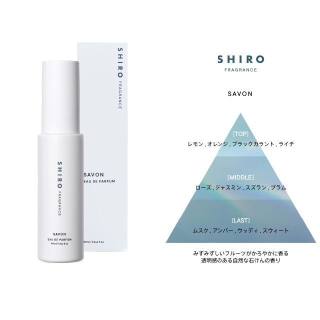 shiro(シロ)のSHIRO シロ サボン ホワイトリリー キンモクセイ 香水 お試し セット コスメ/美容の香水(ユニセックス)の商品写真