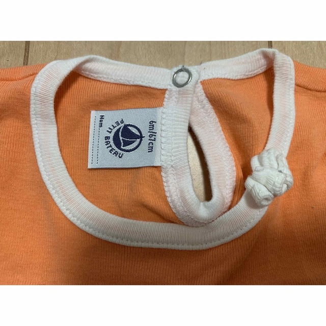 PETIT BATEAU(プチバトー)のプチバトー　Tシャツ　60〜70 キッズ/ベビー/マタニティのベビー服(~85cm)(Ｔシャツ)の商品写真