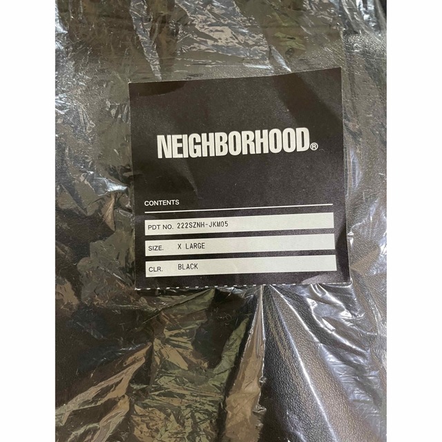 NEIGHBORHOOD(ネイバーフッド)の22AW NEIGHBORHOOD LEATHER DOUBLE RIDERS メンズのジャケット/アウター(ライダースジャケット)の商品写真