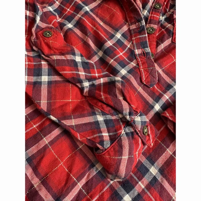 H&M(エイチアンドエム)のH&M チュニックシャツ キッズ/ベビー/マタニティのキッズ服女の子用(90cm~)(ブラウス)の商品写真