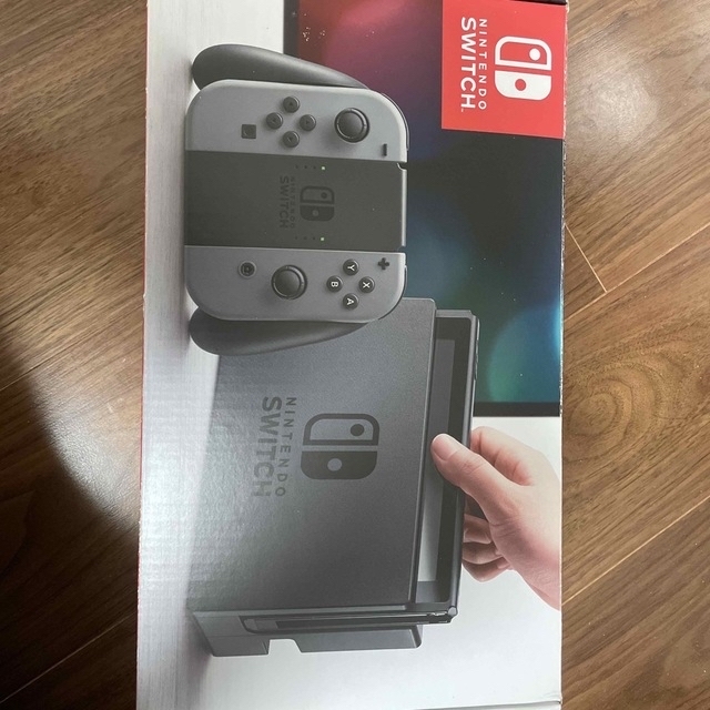 Nintendo Switch JOY-CON グレー 本体  HAC-S-KA