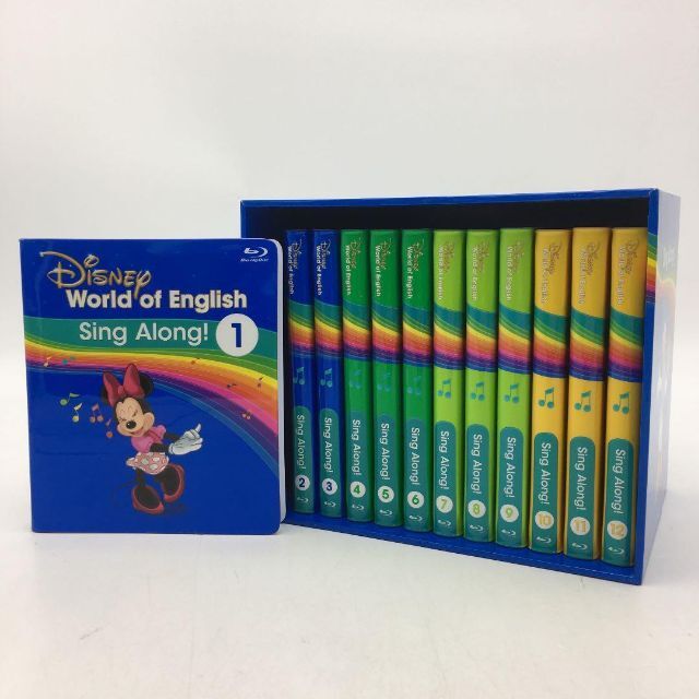 新品】 Disney - シングアロングブルーレイ 最新版 ディズニー英語