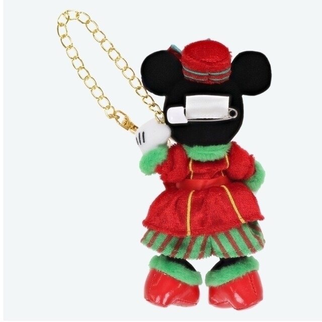 Disney(ディズニー)のディズニークリスマス2022　ぬいぐるみバッジ　ミッキー　ミニーマウス　シー エンタメ/ホビーのおもちゃ/ぬいぐるみ(ぬいぐるみ)の商品写真