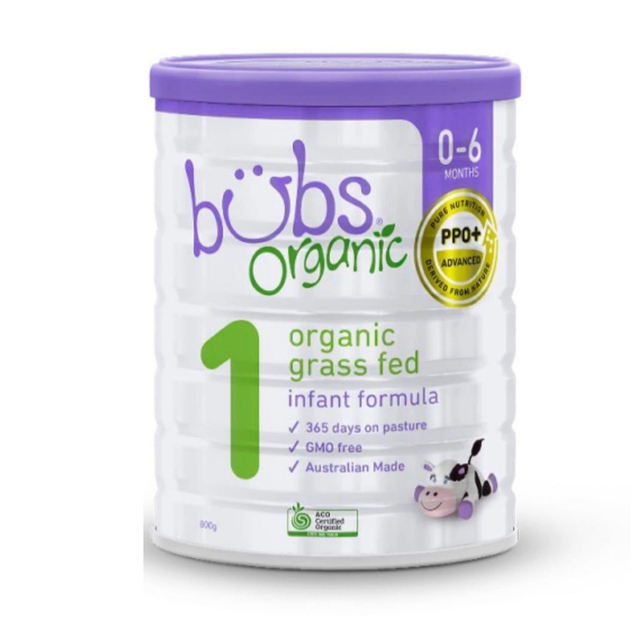 Bubs Organicバブズ オーガニック 粉ミルク 赤ちゃん ベビー