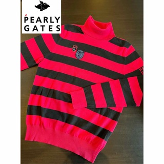 PEARLY GATES - 【USED】パーリーゲイツ　メンズ　タートルネック　ニット　M