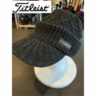 タイトリスト(Titleist)の【USED】タイトリスト　ツバ付きニットキャップ(その他)