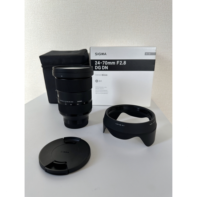 SIGMA(シグマ)のSIGMA 24-70mm F2.8 DG DN [ソニーE用] スマホ/家電/カメラのカメラ(レンズ(ズーム))の商品写真